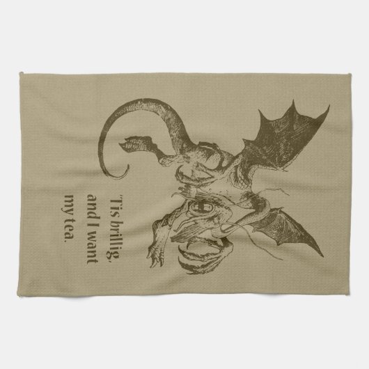 Jabberwock Kitchen Towel Theedoek (Horizontaal)