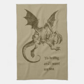 Jabberwock Kitchen Towel Theedoek (Verticaal)
