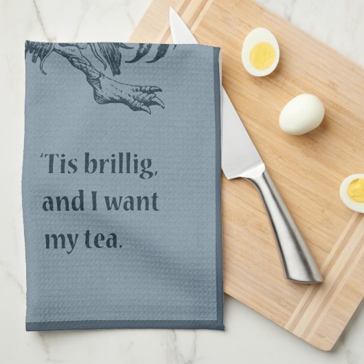 Jabberwock Kitchen Towel Theedoek (Quarter Fold)