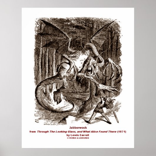 Jabberwock Poster (Voorkant)