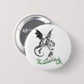 jabberwock ronde button 5,7 cm (Voorkant /achterkant)