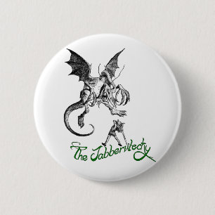 jabberwock ronde button 5,7 cm