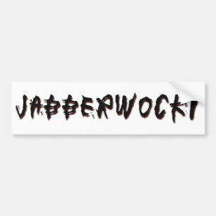 Jabberwocky Bumpersticker