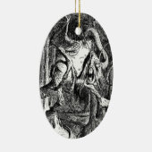 Jabberwocky Keramisch Ornament (Rechts)
