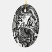 Jabberwocky Keramisch Ornament (Links)