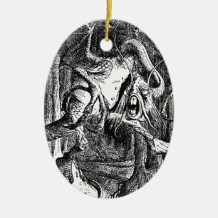 Jabberwocky Keramisch Ornament