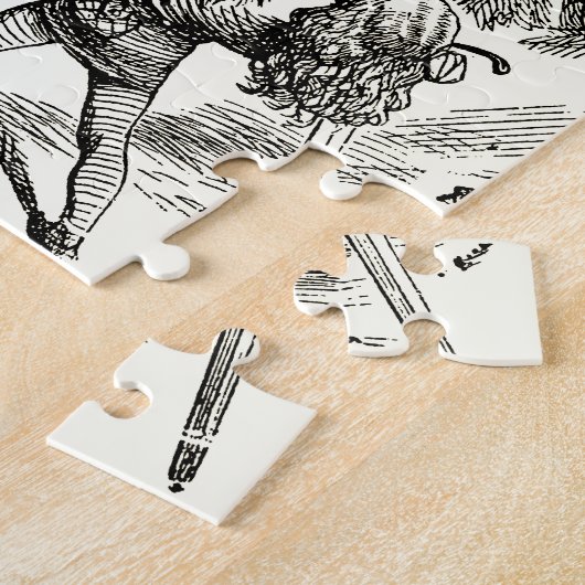 Jabberwocky Legpuzzel (Zijkant)