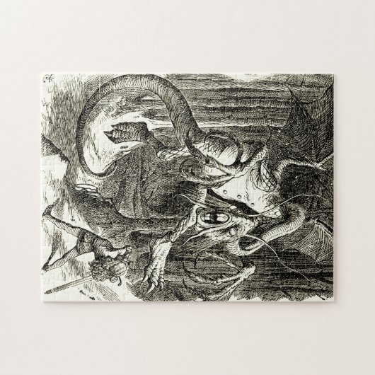 Jabberwocky Legpuzzel (Horizontaal)