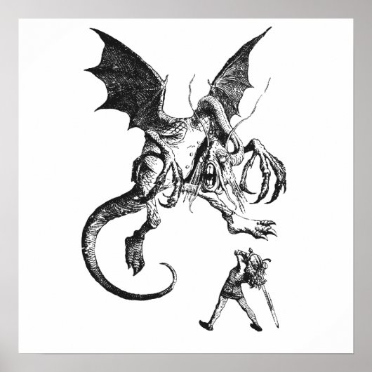 Jabberwocky Poster (Voorkant)