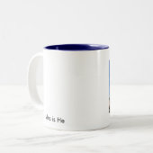 Jabez Prayer, hij Tweekleurige Koffiemok (Voorkant links)