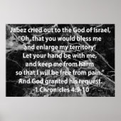 Jabez's gebed poster (Voorkant)