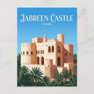 Jabreen Kasteel Oman Briefkaart