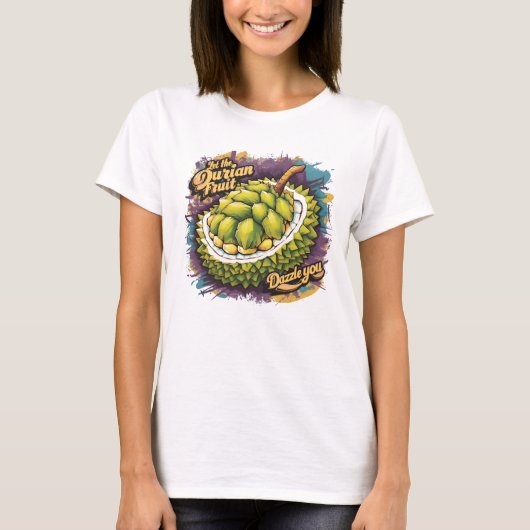 Jabuticaba Overvloed van Verse Fruit Adorning T-shirt (Voorkant)