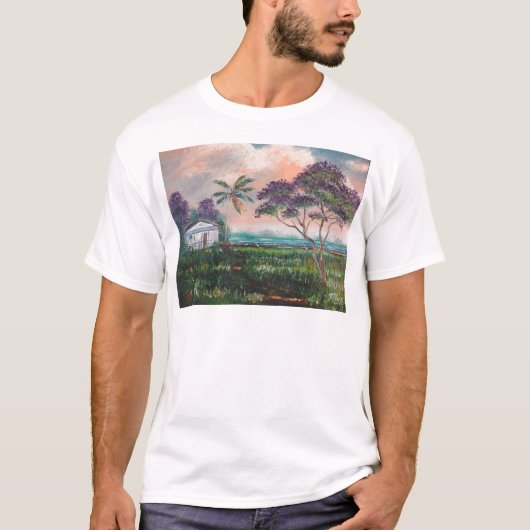 Jacaranda Beach House T-shirt (Voorkant)