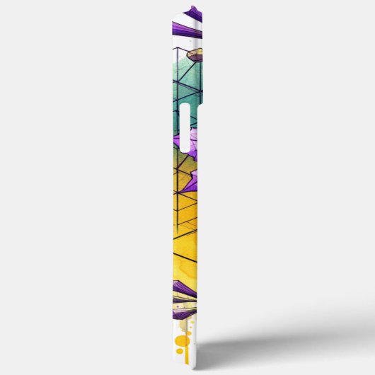 Jacaranda bloem telefoonhoesje Case-Mate iPhone case (Achterkant / Rechts)