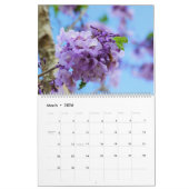 Jacaranda Bloemenkalender Kalender (Mar 2026)