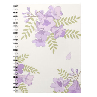 Jacaranda Bloesems Australisch Bloemennotebook Notitieboek