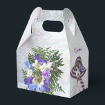 Jacaranda Bloesems & Lelie Boeket Cadeau Doos Bedankdoosjes<br><div class="desc">Jacaranda Bloesems & Lelie Boeket bedankdoosje</div>