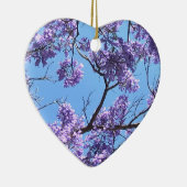 Jacaranda Blossom Keramisch Ornament (Rechts)
