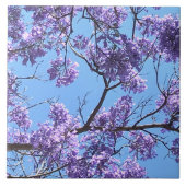 Jacaranda Blossom Tegeltje (Voorkant)