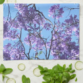 Jacaranda Blossom Theedoek (Gevouwen)