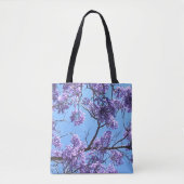 Jacaranda Blossom Tote Bag (Voorkant)