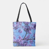 Jacaranda Blossom Tote Bag (Achterkant)