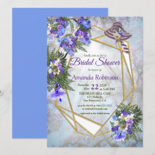 Jacaranda Blossom Vrijgezellenfeest Kaart