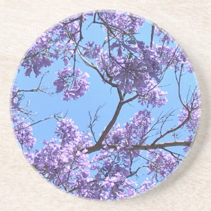Jacaranda Blossom Zandsteen Onderzetter
