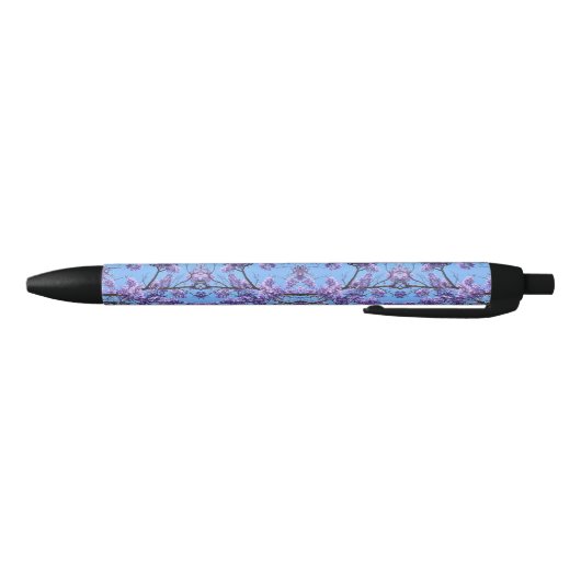 Jacaranda Blossom Zwarte Inkt Pen (Bodem)