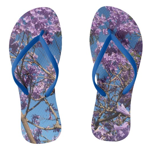 Jacaranda Blue Sky Teenslippers (Voetbed)