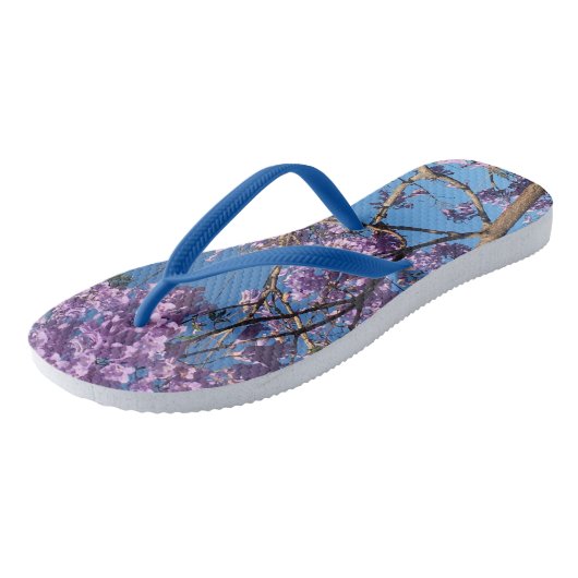 Jacaranda Blue Sky Teenslippers (Schuin)