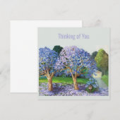 Jacaranda-bomen (Voorkant / Achterkant)