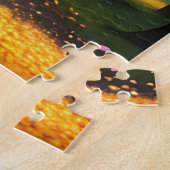 Jacaranda Bomen Betoverend, puzzel (Zijkant)