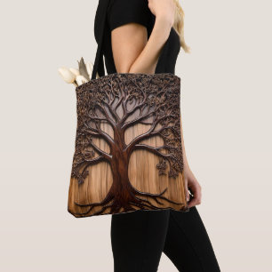 Jacaranda Boom: Natuurlijke Kunstzinnigheid in Hou Tote Bag