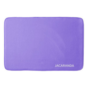 Jacaranda paarse kleurnaam badmat