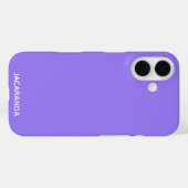 Jacaranda paarse kleurnaam Case-Mate iPhone case (Achterkant (horizontaal))
