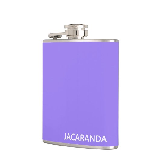Jacaranda paarse kleurnaam heupfles (Links)