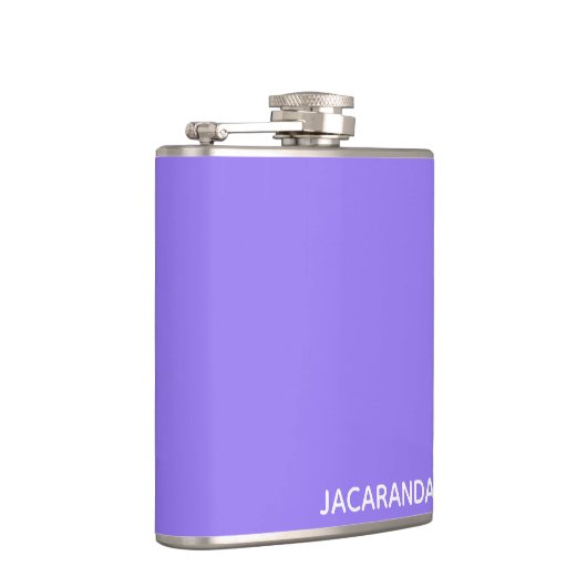 Jacaranda paarse kleurnaam heupfles (Rechts)