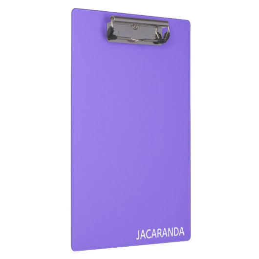 Jacaranda paarse kleurnaam klembord (Rechts)