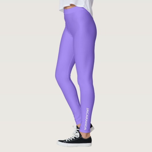 Jacaranda paarse kleurnaam leggings (Links)