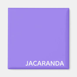 Jacaranda paarse kleurnaam magneet