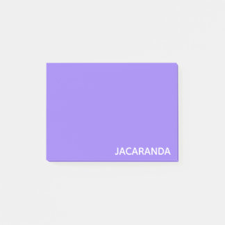 Jacaranda paarse kleurnaam post-it® notes