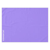 Jacaranda paarse kleurnaam tafelkleed (Voorkant (Horizontaal))