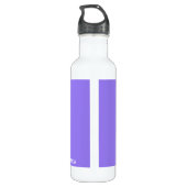 Jacaranda paarse kleurnaam waterfles (Achterkant)