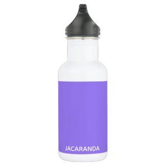 Jacaranda paarse kleurnaam waterfles