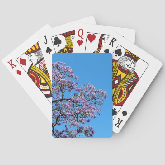 Jacaranda Pokerkaarten (Achterkant)