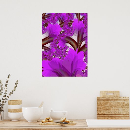 Jacaranda Poster (Keuken)