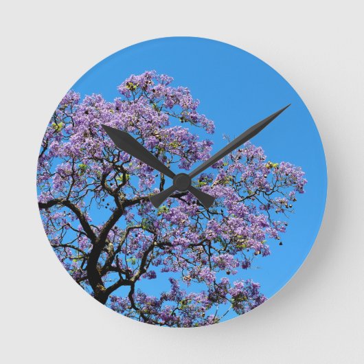 Jacaranda Ronde Klok (Voorkant)