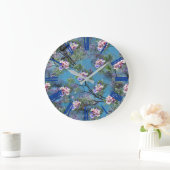 Jacaranda Spring Blooms herhalen patronen Grote Klok (Huis)